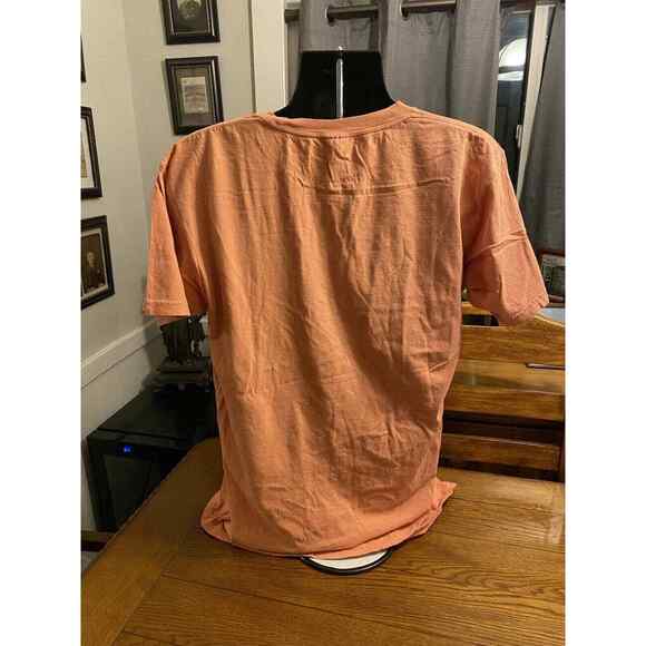 Comfort Colors - Garment Dyed T-Shirt with Logo Sz Large New ORANGE NWOT - Picture 2 of 7